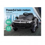 Rigo Kids Maserati Car Ride On - Black