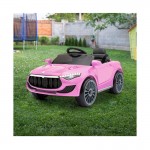 Rigo Kids Maserati Car Ride On - Pink