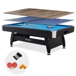 ActiveGo BreakShot 7ft Pool Table with 3-IN-1 Top ActiveGo BreakShot 7ft Pool Table with 3-IN-1 Top
