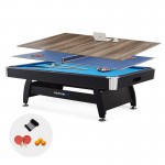 ActiveGo BreakShot 8ft Pool Table with 3-IN-1 Top