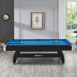 ActiveGo BreakShot 8ft Pool Table with 3-IN-1 Top