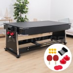 ActiveGo AirShot 4-IN-1 Pool, Air Hockey, Table Tennis Table ActiveGo AirShot 4-IN-1 Pool, Air Hockey, Table Tennis Table