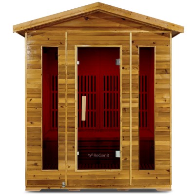 Regen8 Quadro Outdoor - 4 Person Infrared Sauna