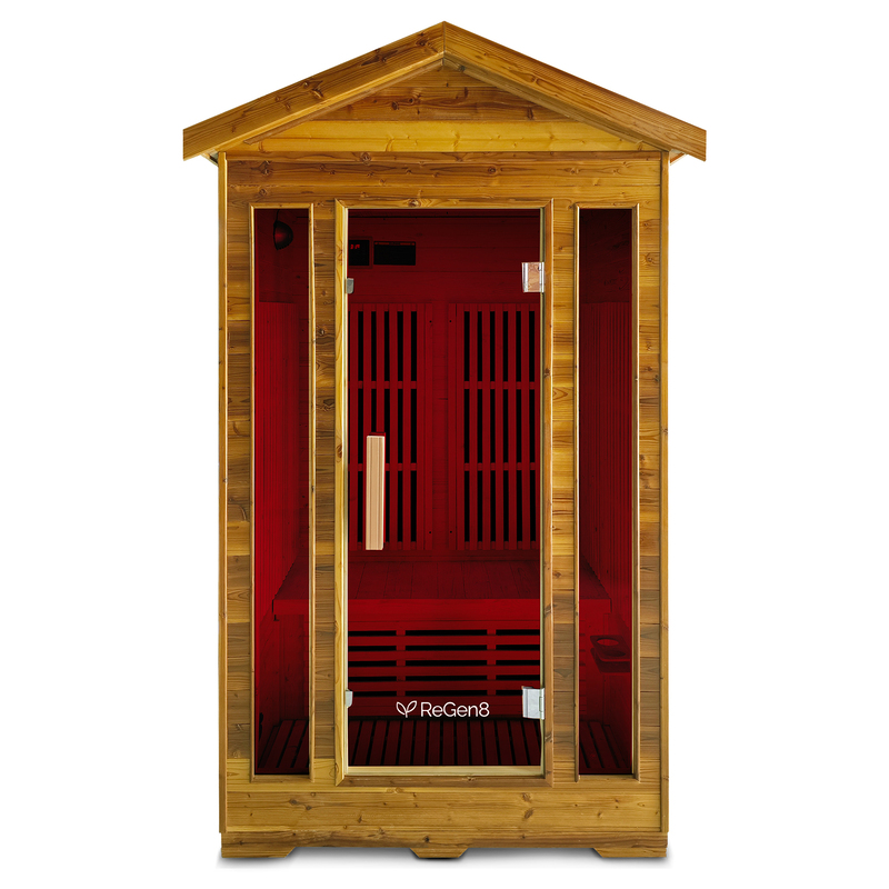 ReGen8 Duo Outdoor - 2 Person Infrared Sauna ReGen8 Duo Outdoor - 2 Person Infrared Sauna