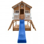 Lifespan Winchester Cubby House (Elevated 1.2m) with 2.2m Slide - Blue