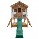 Lifespan Winchester Cubby House (Elevated 1.2m) with 2.2m Slide - Green Lifespan Winchester Cubby House (Elevated 1.2m) with 2.2m Slide - Green