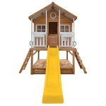 Lifespan Winchester Cubby House (Elevated 1.2m) with 2.2m Slide - Yellow Lifespan Winchester Cubby House (Elevated 1.2m) with 2.2m Slide - Yellow