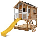 Lifespan Winchester Cubby House (Elevated 1.2m) with 2.2m Slide - Yellow Lifespan Winchester Cubby House (Elevated 1.2m) with 2.2m Slide - Yellow