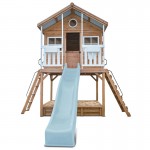 Lifespan Winchester Cubby House (Elevated 1.45m) with 3.0m Slide - Pastel Blue Lifespan Winchester Cubby House (Elevated 1.45m) with 3.0m Slide - Pastel Blue