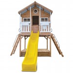 Lifespan Winchester Cubby House (Elevated 1.45m) with 3.0m Slide - Yellow Lifespan Winchester Cubby House (Elevated 1.45m) with 3.0m Slide - Yellow