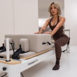 Lifespan Fitness Contour Pro Aluminum Pilates Reformer Bed Set (Hepburn)