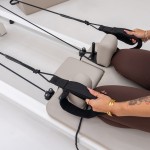 Lifespan Fitness Contour Pro Aluminum Pilates Reformer Bed Set (Hepburn)