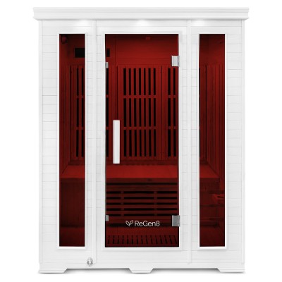 ReGen8 Trio - 3 Person Infrared Sauna (White)