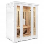 ReGen8 Trio - 3 Person Infrared Sauna (White)
