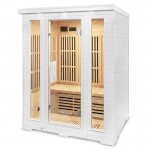 ReGen8 Trio - 3 Person Infrared Sauna (White)