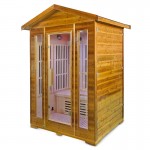 Regen8 Trio Outdoor - 3 Person Infrared Sauna Regen8 Trio Outdoor - 3 Person Infrared Sauna