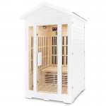 ReGen8 Duo Outdoor – 2 Person Infrared Sauna (White)