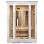 ReGen8 Duo V3 – 2 Person Infrared Sauna (White)