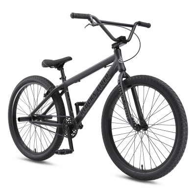 SE Bikes Blocks Flyer 26" BMX Bike - Matte Black