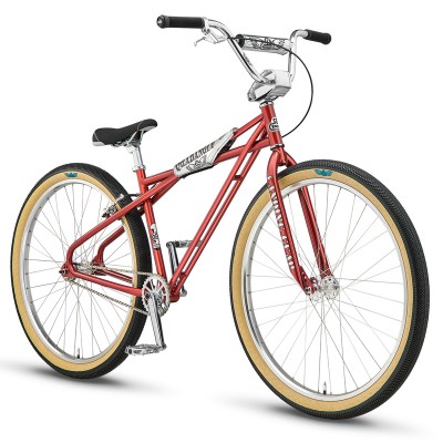 SE Bikes Quadangle Looptail 29" BMX Bike - Candy Flame Orange