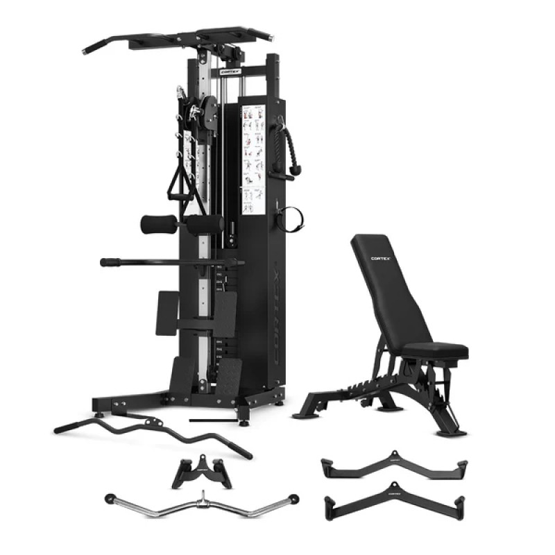 Lifespan Cortex FT-12 Lat Pulldown and Row Functional Trainer Set with Pro Attachments Lifespan Cortex FT-12 Lat Pulldown and Row Functional Trainer Set with Pro Attachments