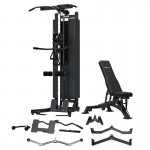 Lifespan Cortex FT-12 Lat Pulldown and Row Functional Trainer Set with Pro Attachments