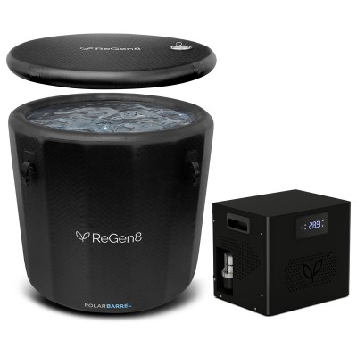 ReGen8 340L PolarTub Cold Plunge Ice Bath with Chiller T1S