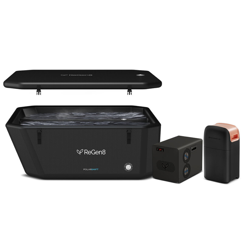 ReGen8 1060L PolarShift 4 Dual Zone Hot/Cold Bath with T2S Chiller & Heater Unit ReGen8 1060L PolarShift 4 Dual Zone Hot/Cold Bath with T2S Chiller & Heater Unit