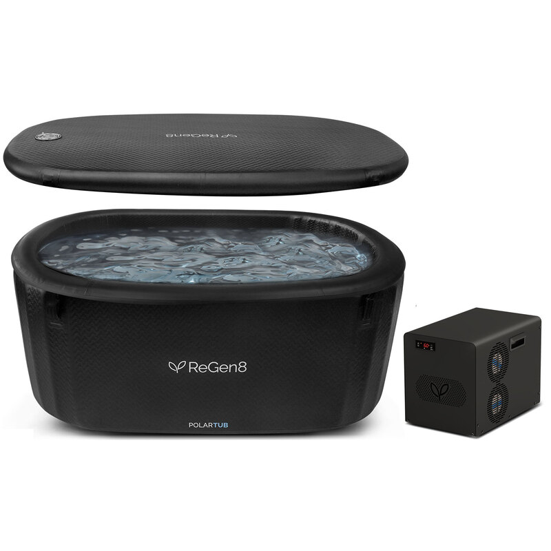 ReGen8 505L PolarTub Cold Plunge Ice Bath with T2S Chiller Unit ReGen8 505L PolarTub Cold Plunge Ice Bath with T2S Chiller Unit