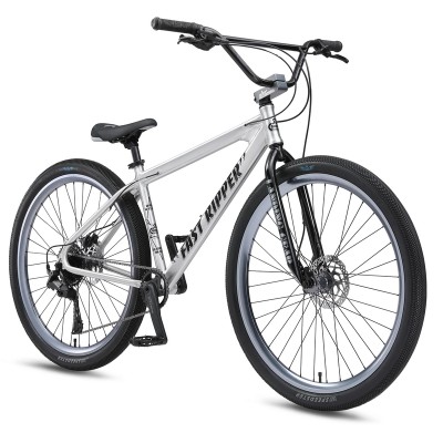 SE Bikes Fast Ripper 29" BMX Bike - Ball Burnish Silver