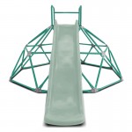 Lifespan Summit 2m Dome Climber with 1.8m Pastel Green Slide Lifespan Summit 2m Dome Climber with 1.8m Pastel Green Slide