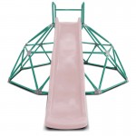 Lifespan Summit 2m Dome Climber with 1.8m Pastel Pink Slide Lifespan Summit 2m Dome Climber with 1.8m Pastel Pink Slide