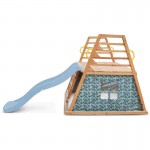 Lifespan Cooper Climbing Frame & 1.8m Pastel Blue Slide Lifespan Cooper Climbing Frame & 1.8m Pastel Blue Slide
