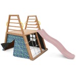 Lifespan Cooper Climbing Frame & 1.8m Pastel Pink Slide