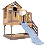 Lifespan Silverton Play Centre with 1.8m Pastel Blue Slide Lifespan Silverton Play Centre with 1.8m Pastel Blue Slide