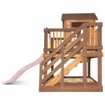 Lifespan Silverton Play Centre with 1.8m Pastel Pink Slide