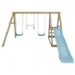 Lifespan Winston 4 Station Swing with 1.8m Pastel Blue Slide Lifespan Winston 4 Station Swing with 1.8m Pastel Blue Slide