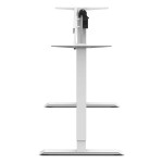 Lifespan ErgoDesk Electric Standing Desk Frame Only (Suits 120cm to 150cm, White) Lifespan ErgoDesk Electric Standing Desk Frame Only (Suits 120cm to 150cm, White)