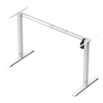 Lifespan ErgoDesk Dual Motor Electric Standing Desk Frame (Suits 160cm to 180cm, White) Lifespan ErgoDesk Dual Motor Electric Standing Desk Frame (Suits 160cm to 180cm, White)