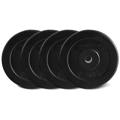 Lifespan CORTEX 10kg EnduraShell 25mm Standard Plates (Set of 4)