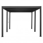 Elmont 3m x 5m Aluminium Pergola (Charcoal Grey) Elmont 3m x 5m Aluminium Pergola (Charcoal Grey)