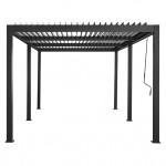 Elmont 3m x 5m Aluminium Pergola (Charcoal Grey) Elmont 3m x 5m Aluminium Pergola (Charcoal Grey)