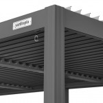 Elmont 3m x 5m Aluminium Pergola (Charcoal Grey) Elmont 3m x 5m Aluminium Pergola (Charcoal Grey)