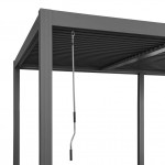 Elmont 3m x 5m Aluminium Pergola (Charcoal Grey) Elmont 3m x 5m Aluminium Pergola (Charcoal Grey)