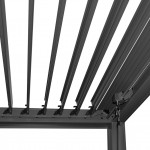 Elmont 3m x 5m Aluminium Pergola (Charcoal Grey) Elmont 3m x 5m Aluminium Pergola (Charcoal Grey)