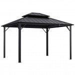 Yardtopia Aspendale 3m x 3.6m Metal Gazebo Set Yardtopia Aspendale 3m x 3.6m Metal Gazebo Set
