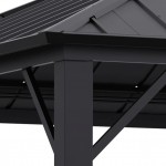 Yardtopia Aspendale 3m x 3.6m Metal Gazebo Set Yardtopia Aspendale 3m x 3.6m Metal Gazebo Set
