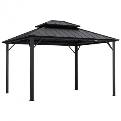 Yardtopia Aspendale 3m x 3.6m Metal Gazebo Set
