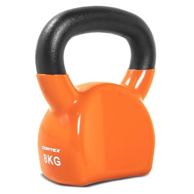 Lifespan Cortex 8kg BodyCurve Vinyl Coated Kettlebell