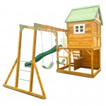 Lifespan Riversdale Play Centre with 2.2m Green Slide Lifespan Riversdale Play Centre with 2.2m Green Slide